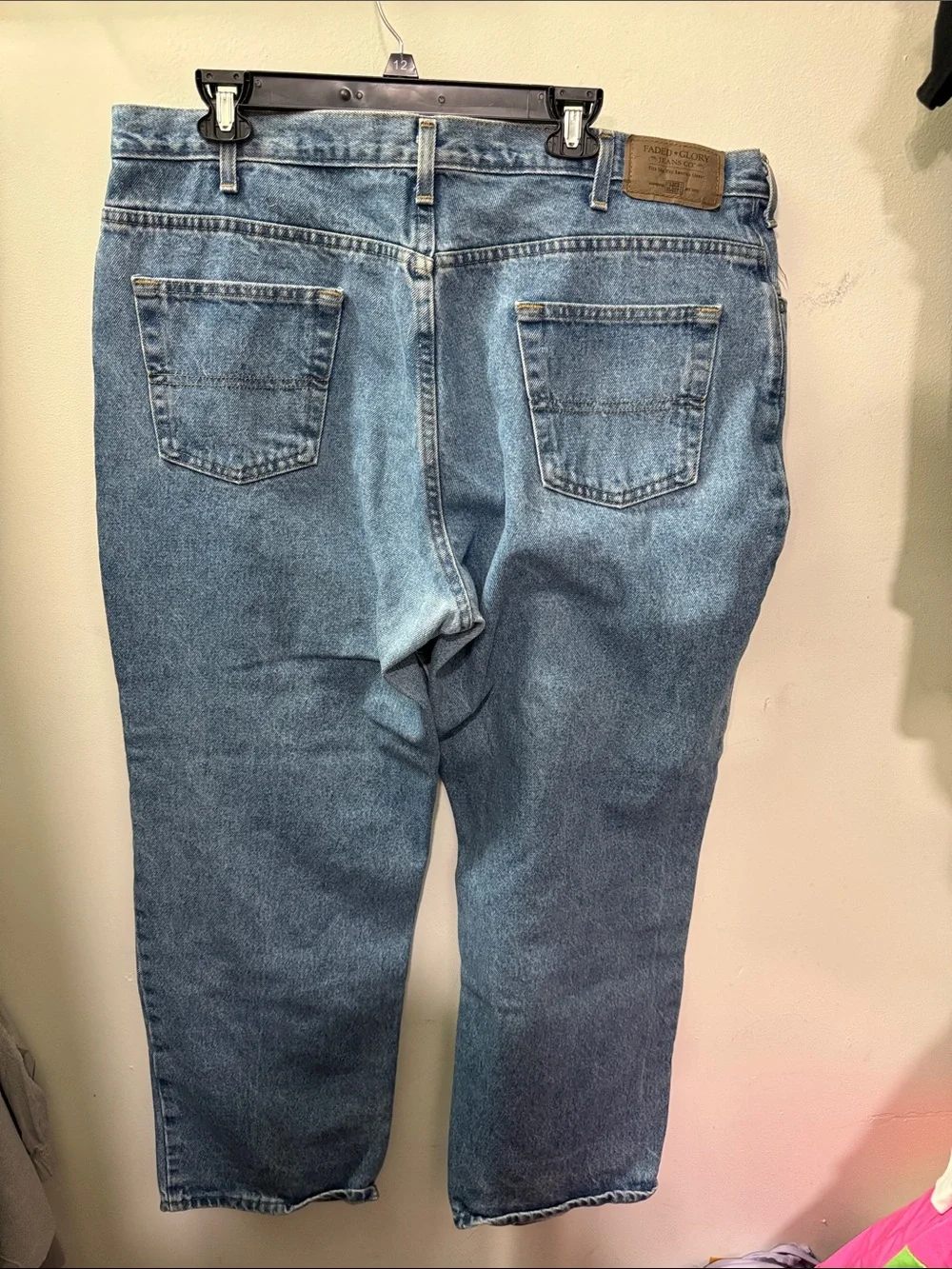 Faded Glory Light Blue Relaxed Men's Jeans